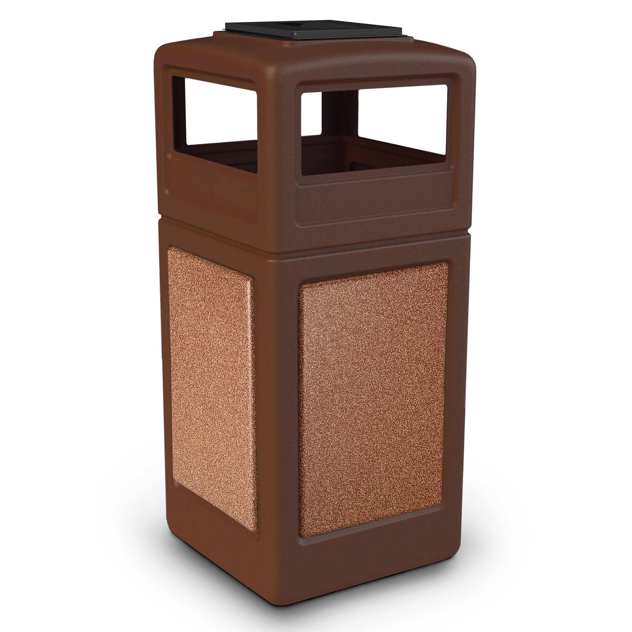 The Home Depot 42 gal. Kraft 100% Recycled Disposable Trash Can Box 40KTB -  The Home Depot