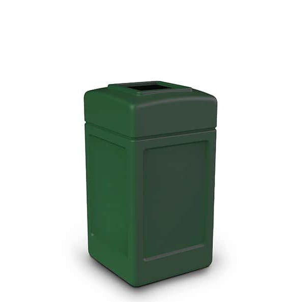 42 Gal. Indoor Outdoor Square Plastic Garbage Can 732101 (6 Colors)