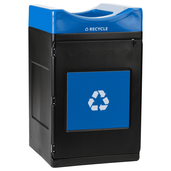 Avante™ Series, Black Trash/Recycling/Composting Container, 55-gallon Standard - Image 9